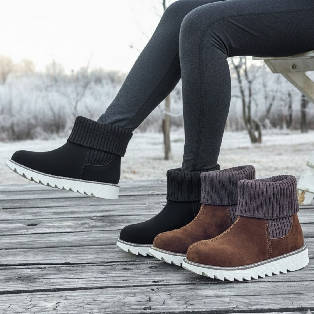 Warme laarsjes met verdikte zool